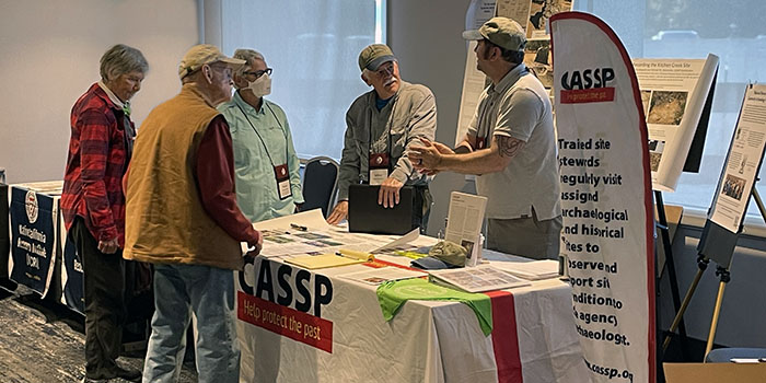 CASSP table at 2025 SCA Annual Meeting